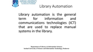 Library Automation system | PPTX