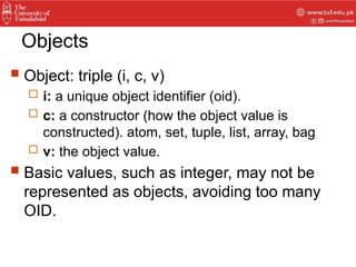 Components of Object-Oriented Data Model | PPTX