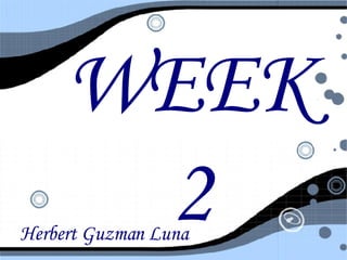WEEK 2 Herbert Guzman Luna 
