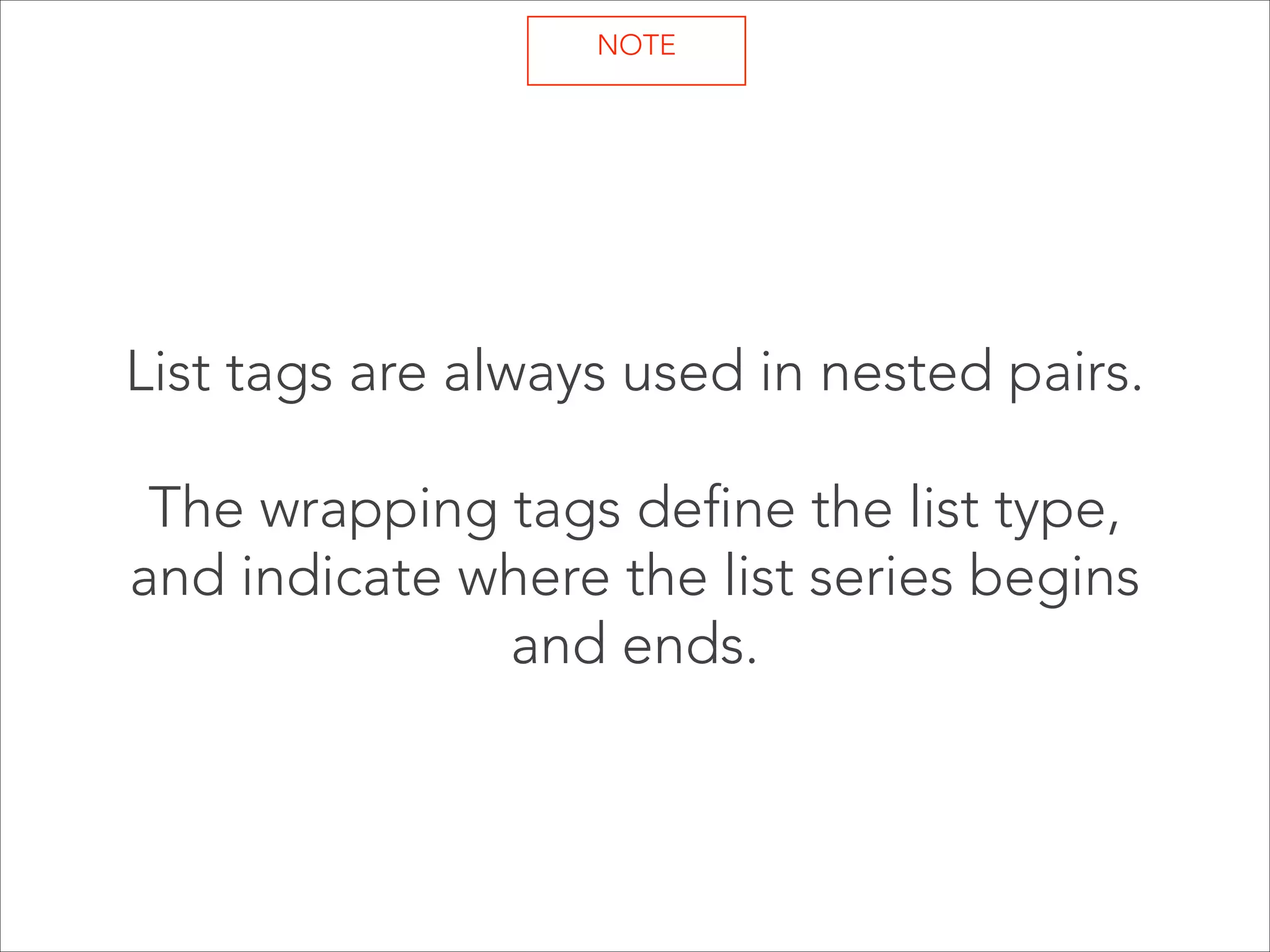 Tags: Lists

 
