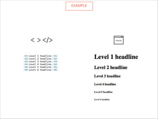 Tags: Headings

 