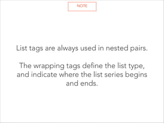 Tags: Lists

 
