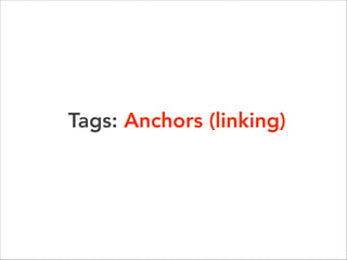 <ol>
<li></li>
</ol> 
The <ol> (ordered list) element is a  
block-level tag that wraps a series of <li> 
(list item) elements. The default property 
for the list items is decimal (1, 2, 3).

 
