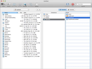 File Transfer Protocol 

Local 
(your computer) 

Host 
(www) 

 