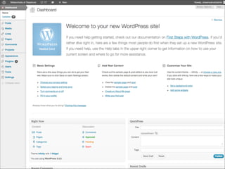 CMS

 

 

A Content Management System (CMS)  
is a computer program that allows publishing, editing and
modifying content on a web site as well as maintenance from a
central page. 

 