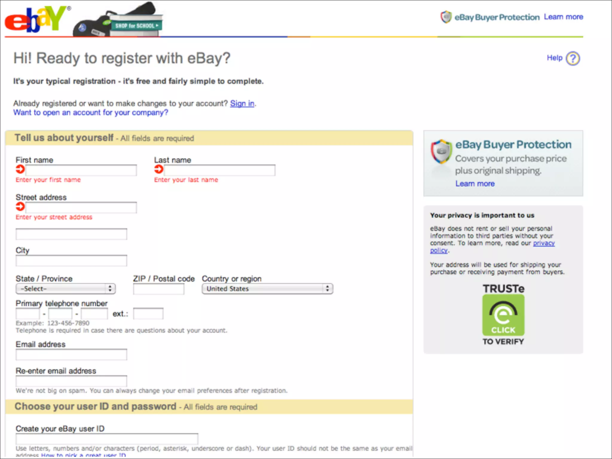 <label>
Your Name<br> 
<input type=”text” name=”name”>
<label>

You can also wrap the entire element in the
label tag. Both used of the label tag give your
radio and checkboxes the added feature of
making the entire field clickable. 

 