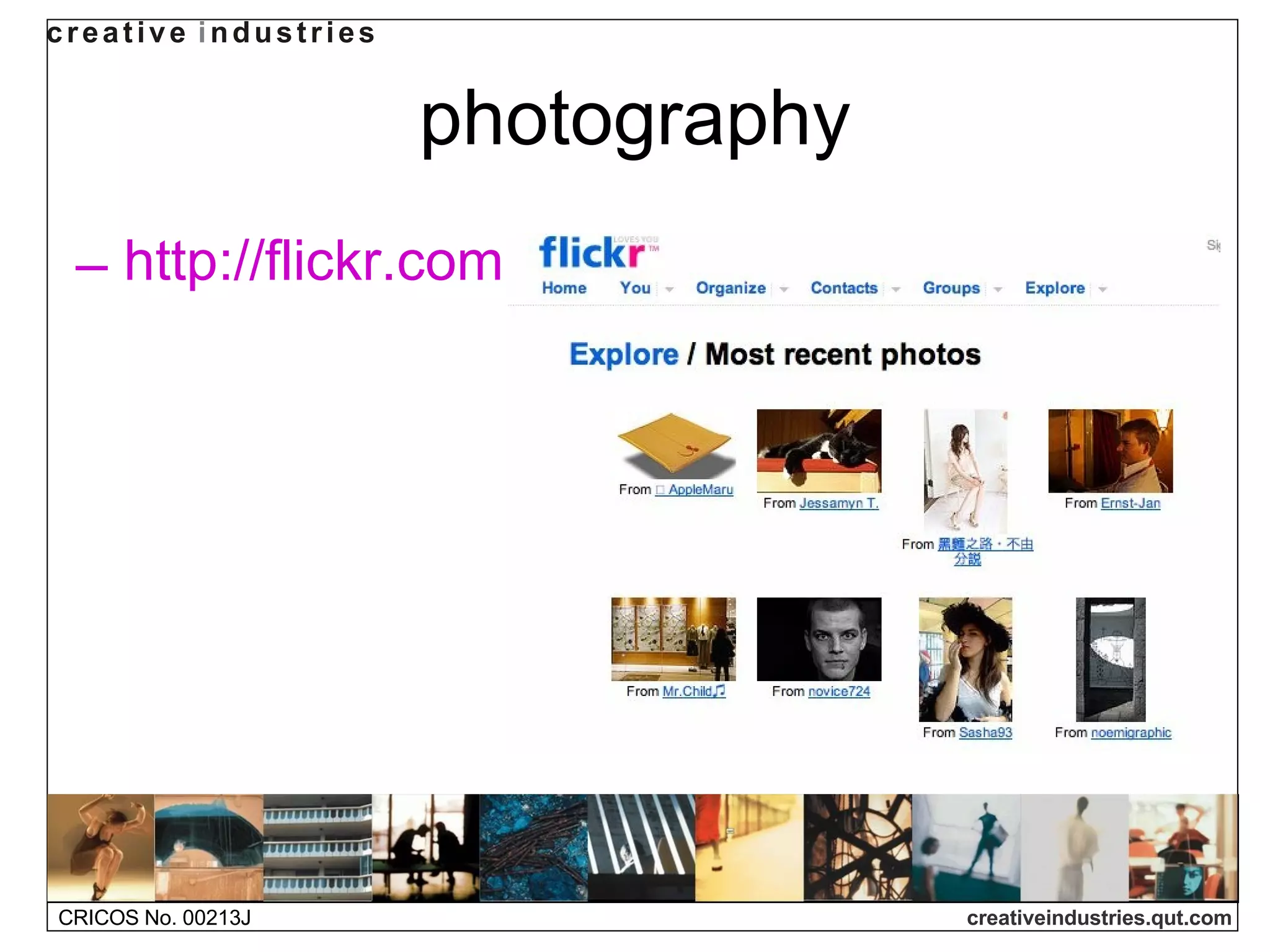 photography http://flickr.com   