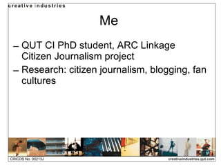 Week 4 Lecture (Barry Saunders) | PPT