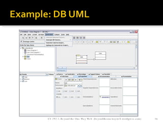 CS 292-1: Beyond the One Way Web  (beyondtheonewayweb.wordpress.com) 