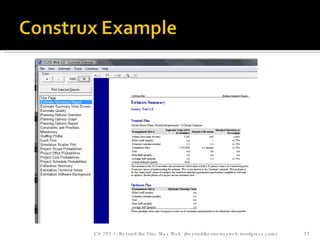 CS 292-1: Beyond the One Way Web  (beyondtheonewayweb.wordpress.com) 