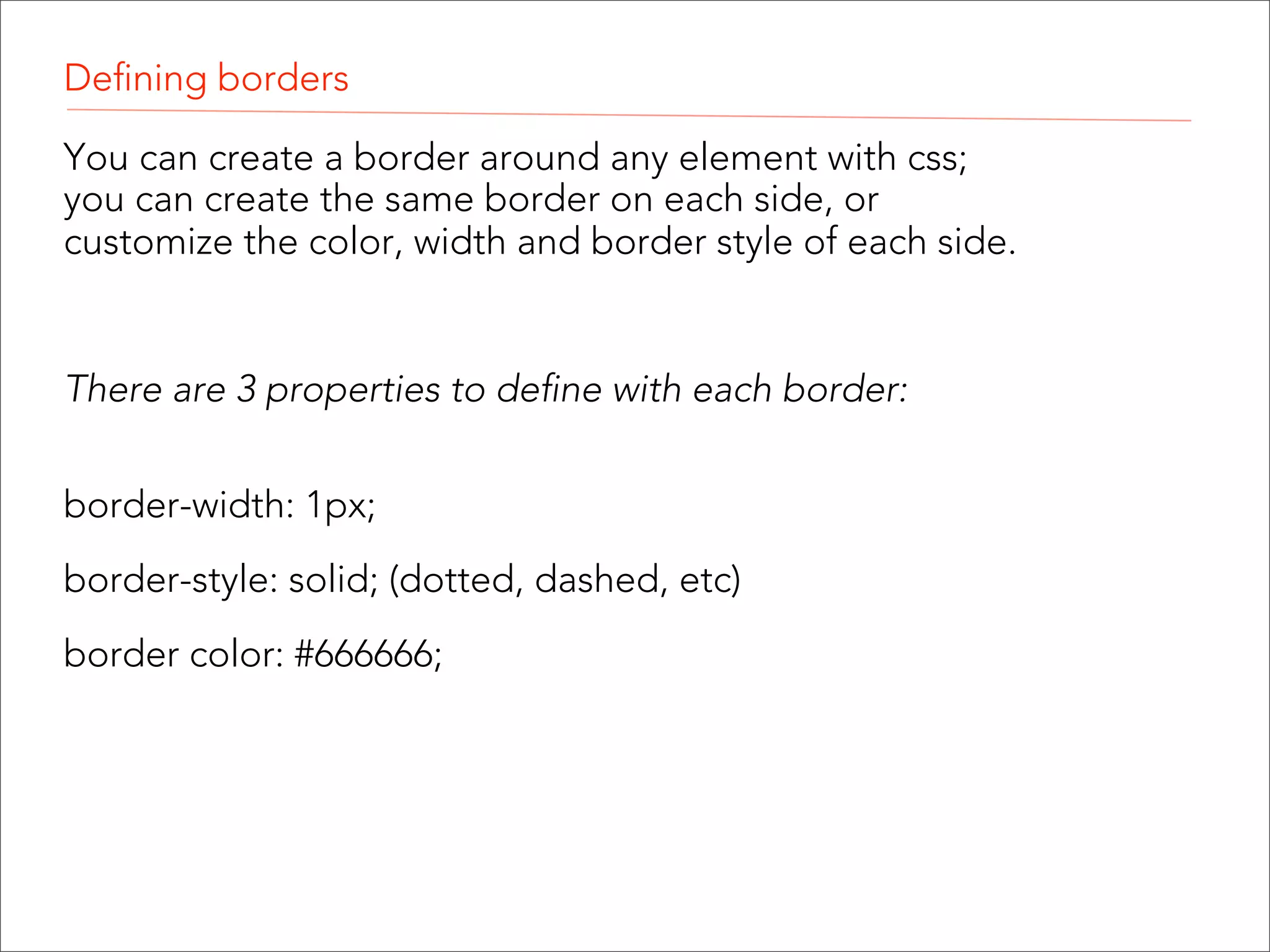 Collapsing margins  When two or more margins collapse, the resulting margin width is the maximum of the collapsing margins' widths. In the example below, box1 has a taller margin than box2, so only that margin will be used (not added together). ! ! 