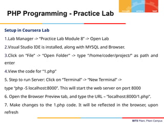 Comprehensive Guide to Server Side Scripting with PHP and MySQL | PPT