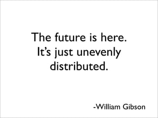 Week Thirteen - What\'s Next