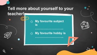 INTRODUCTION TO CLASS | PPTX