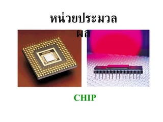หน่วยประมวลผล CHIP 
