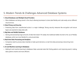 INTRODUCTION TO ADVANCED DATABASE SYSTEMS | PDF