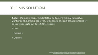 Management Information Systems Business Driven MIS | PPTX