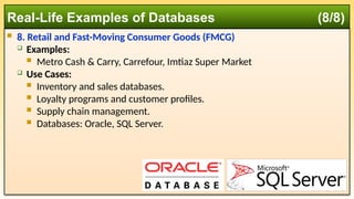 DBMS: Week 01 - Introduction to Databases | PPTX