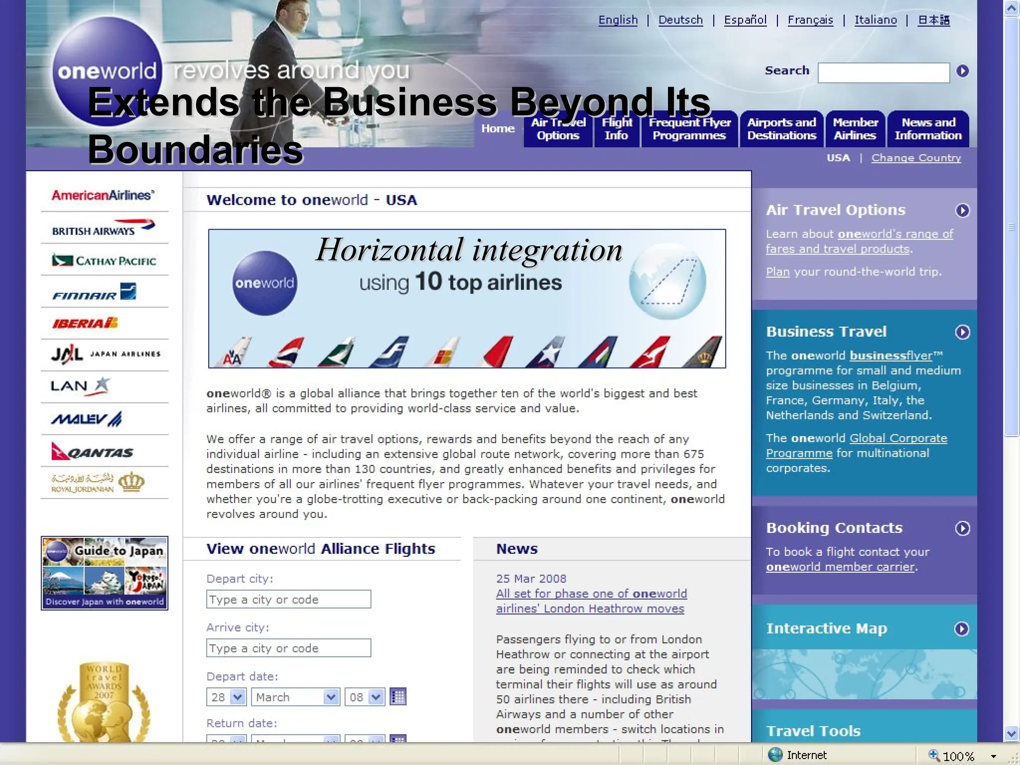 15
EMBA 226 • College of Business Administration • California State University, Sacramento
Extends the Business Beyond Its
Extends the Business Beyond Its
Boundaries
Boundaries
Horizontal integration
Horizontal integration
 