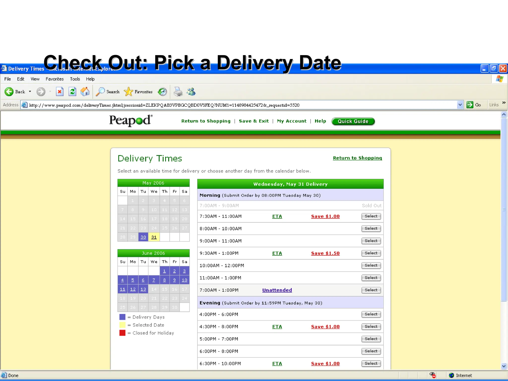 32
EMBA 226 • College of Business Administration • California State University, Sacramento
Check Out: Pick a Delivery Date
Check Out: Pick a Delivery Date
 