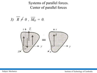 Mechanics Statics (system of force) | PDF