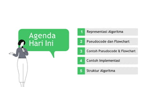 algoritma dan pemrograman Week 02 Representasi dan Flowchart | PDF