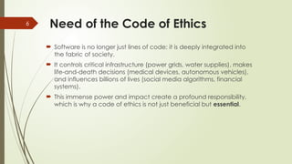 Comprehensive Guide to IEEE/ACM Software Engineering Code of Ethics and ...