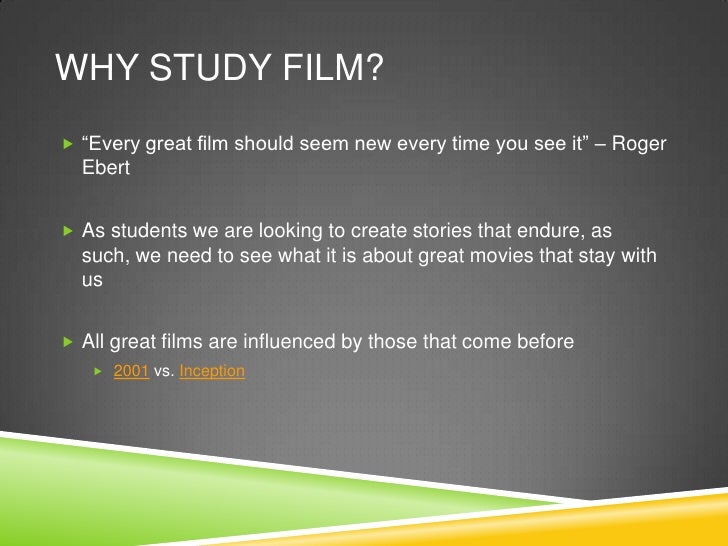 meaning of film presentation