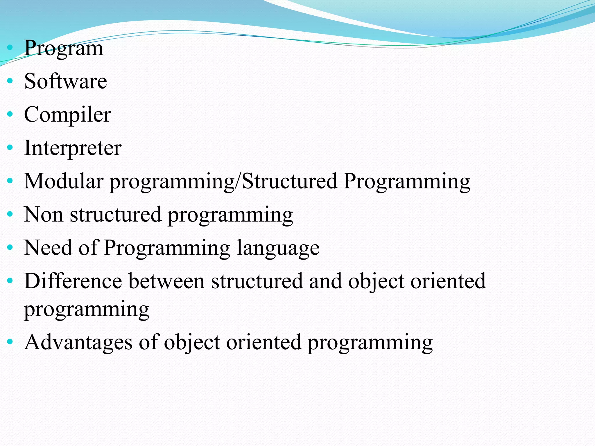 COMPUTER PROGRAMMING | PPT