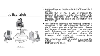 Encryption Traffic Analysis information security (network security methods) | PPTX