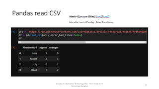 Week 1: Programming for Data Analysis | PDF
