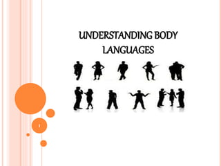 UNDERSTANDING BODY
LANGUAGES
1
 