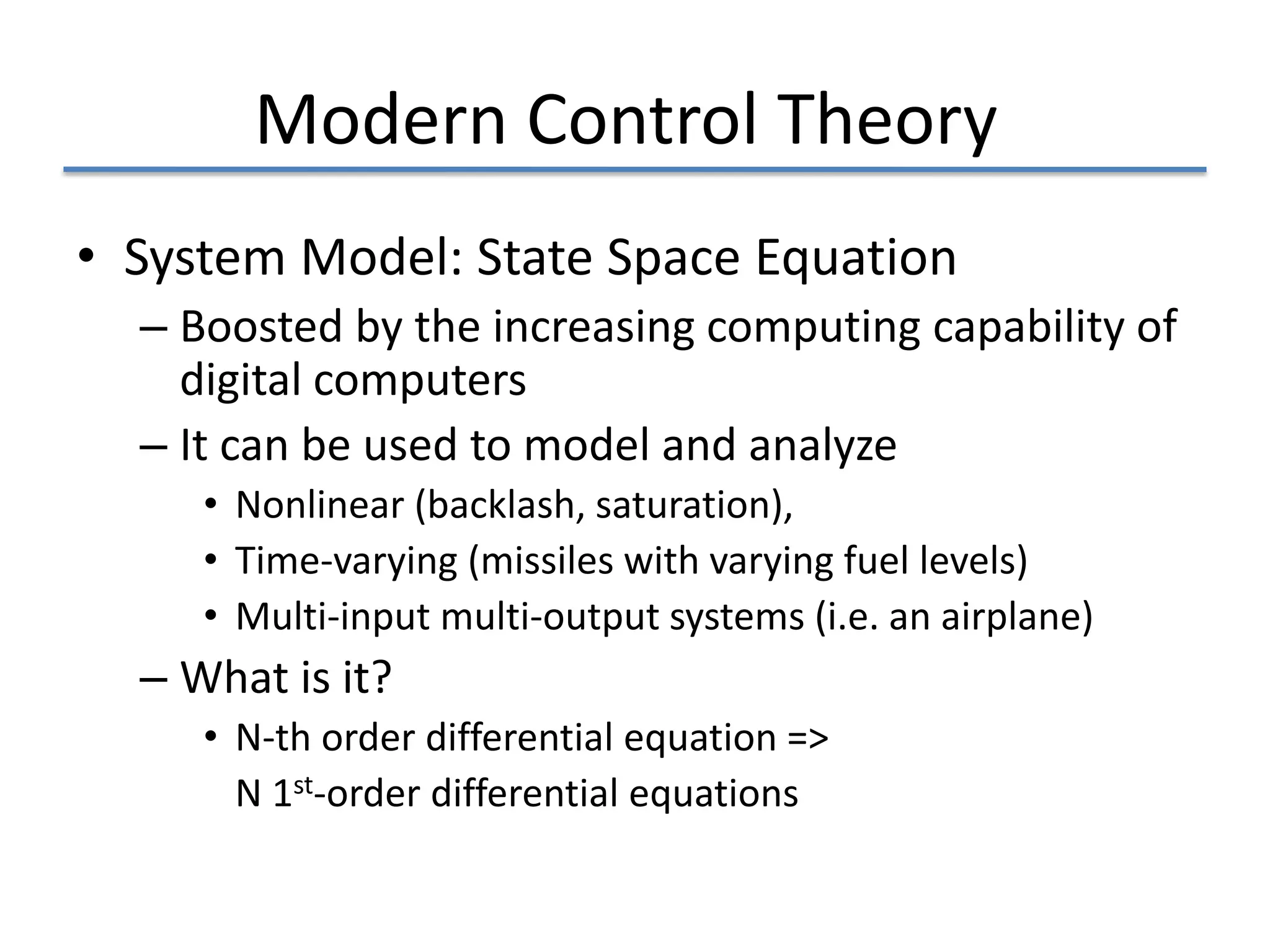 week_1 State Variable Control, TF, Block Diagram | PDF