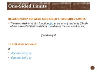 calculus 1 limits preparation slide and practise | PPTX