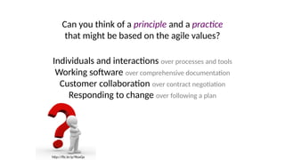 Week 1 first chapter in agile software developement | PPTX