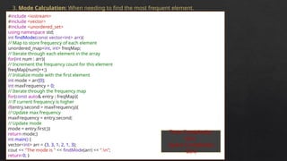Comprehensive Guide to C++ Maps and Unordered Maps with Frequency ...