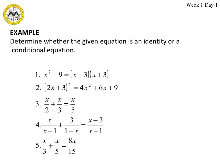 equation examples