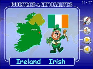 11 / 27
Ireland Irish
Dublin
 