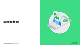 This work is licensed under the Apache 2.0 License
Earn badges!
 