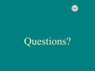 Questions? 