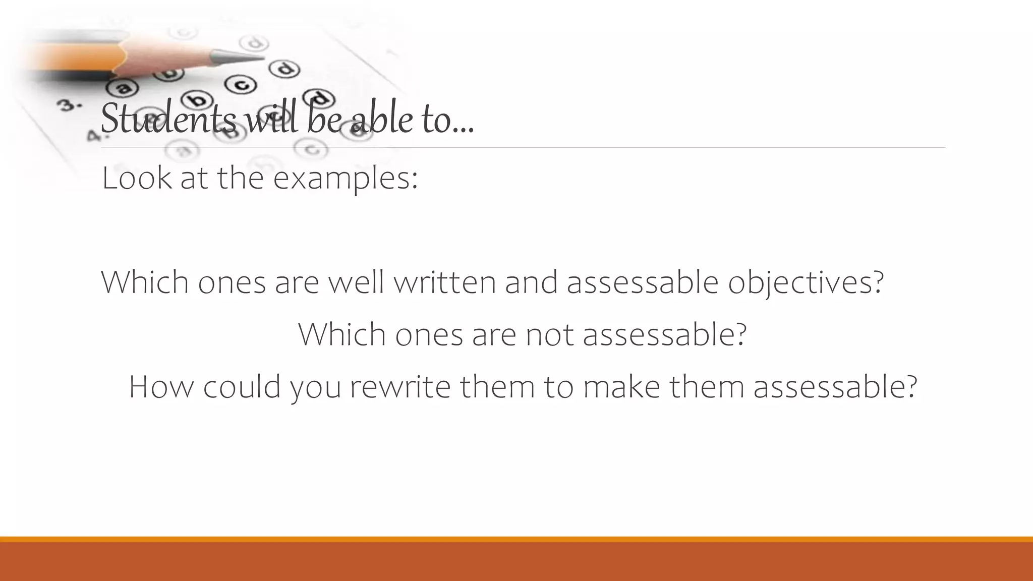 Week 1 Classroom Assessment Presentation 1 Pptx