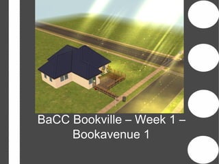 BaCC Bookville – Week 1 – Bookavenue 1 