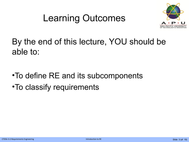 Week 1 lecture 2 - introduction to re | PPT