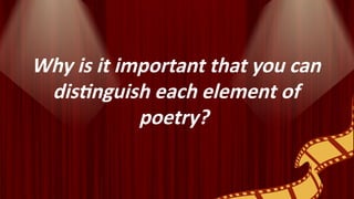 Poetry Descriptions and Imagery - ENGLISH 7 MATATAG QUARTER 1 WEEK 1 | PPTX