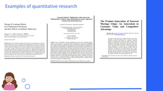 Quantitative Discussion Examples Practical Research 2 - Quantitative Research Discussion for Students | PPTX