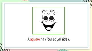 Shapes For Square Learning the Basic Shapes for Kindergarten | PPTX