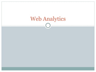 Web Analytics 