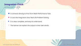 Comprehensive Grade 7 Math Performance Task Lesson Plan | PPTX