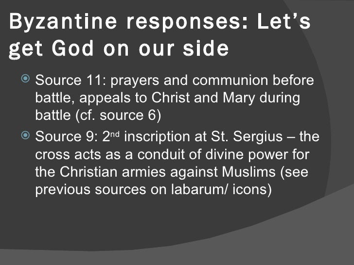 Holy War in East and West