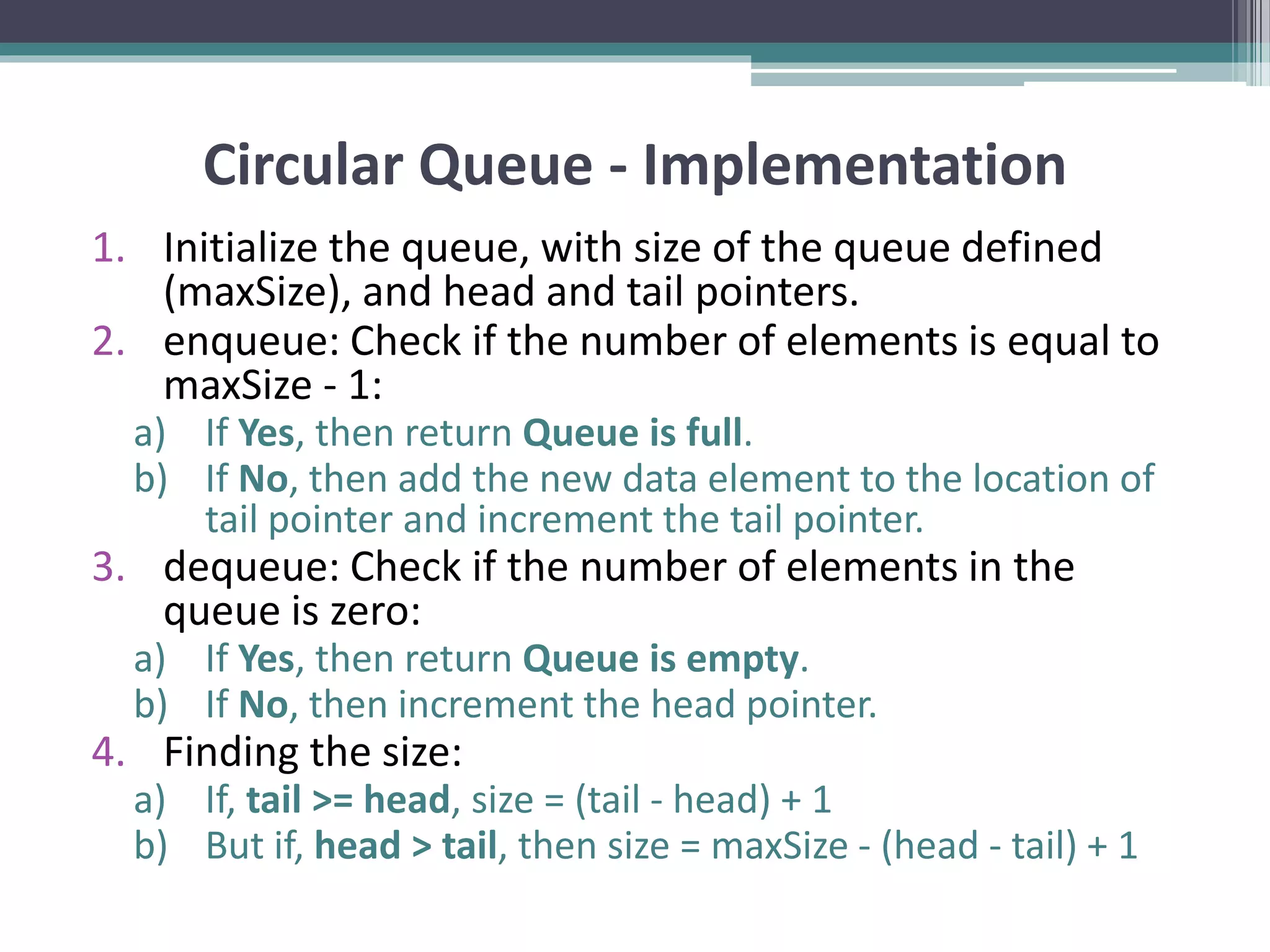 Queue Data Structure | PPTX